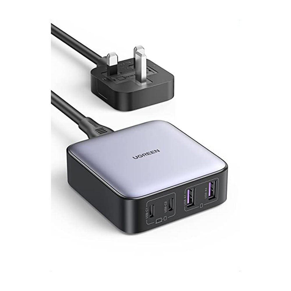 UGreen Nexode Gan 4-ports 65W Desktop charger UK-90767 UGreen Nexode Gan 4-ports 65W Desktop charger UK-90767